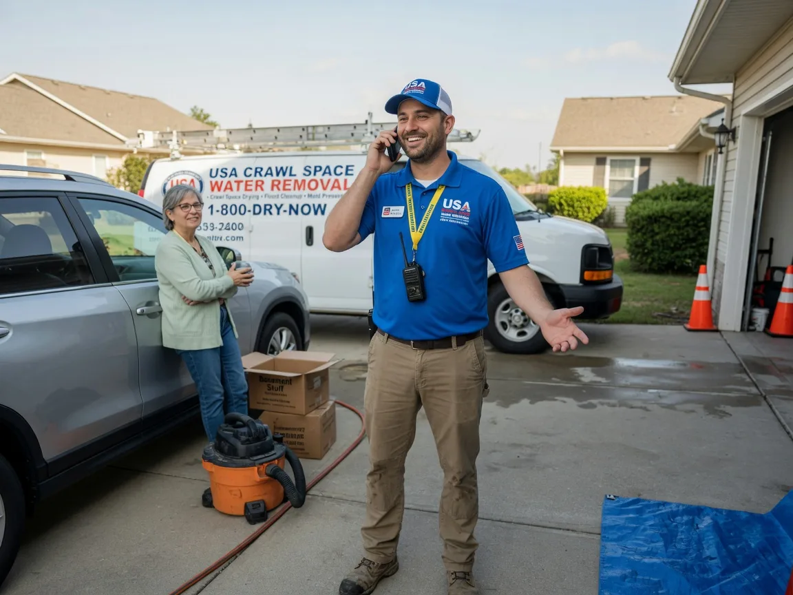 Crawl Space Water Removal Needville, TX FAQs